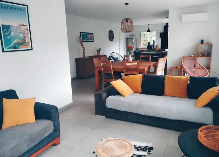 Villa Maison Solyselva Piscine- Proche Ocean- Climatisee Saubion